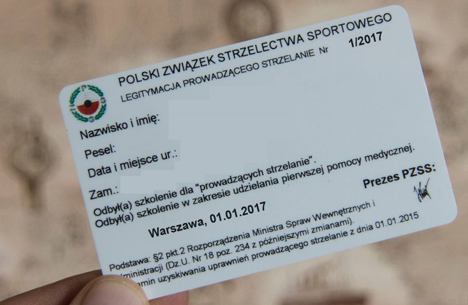 Kurs Prowadzącego strzelanie i Sędziego strzelectwa sportowego PZSS