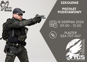 Szkolenie PISTOLET PODSTAWOWY